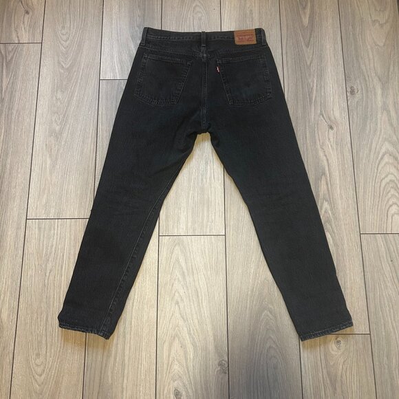 Levi's Women's Black Denim with Rips - Picture 2 of 2